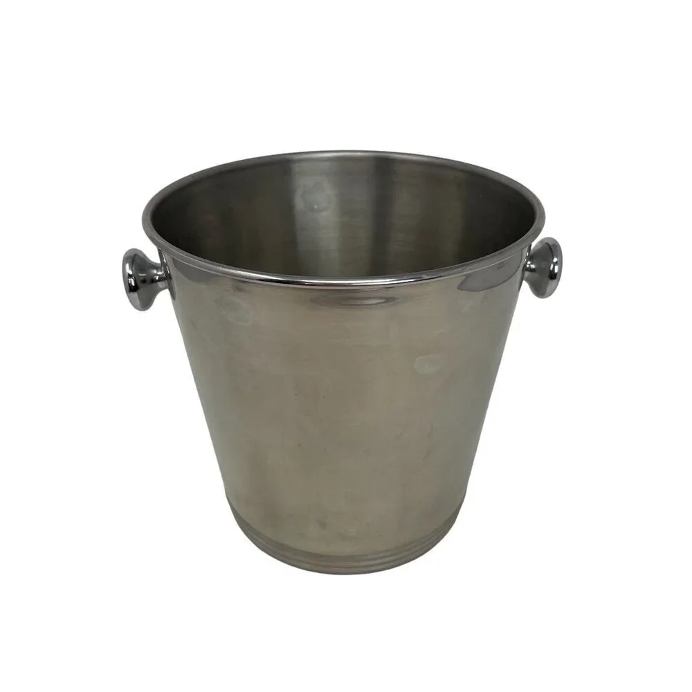 Vintage Williams Sonoma Italian Champagne Wine Cooler Ice Bucket Inox 18/10